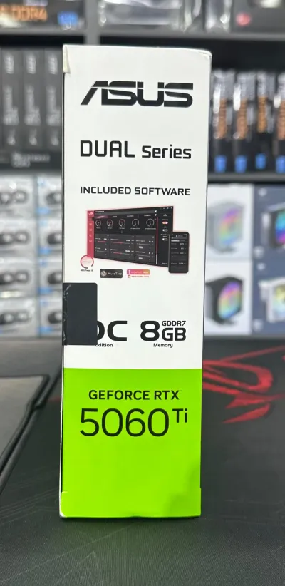 Игровая Видеокарта Asus GeForce RTX 5060 Ti 8GB DLSS4