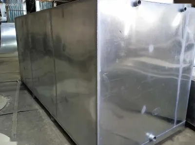 Оцинкованная бочка 8500 л