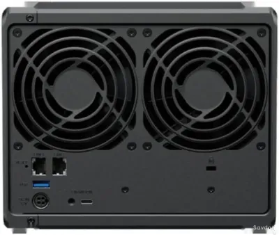 Сетевое хранилище Synology DiskStation DS925 plus, 4-Bay NAS AMD Ryzen 4ГБ ECC