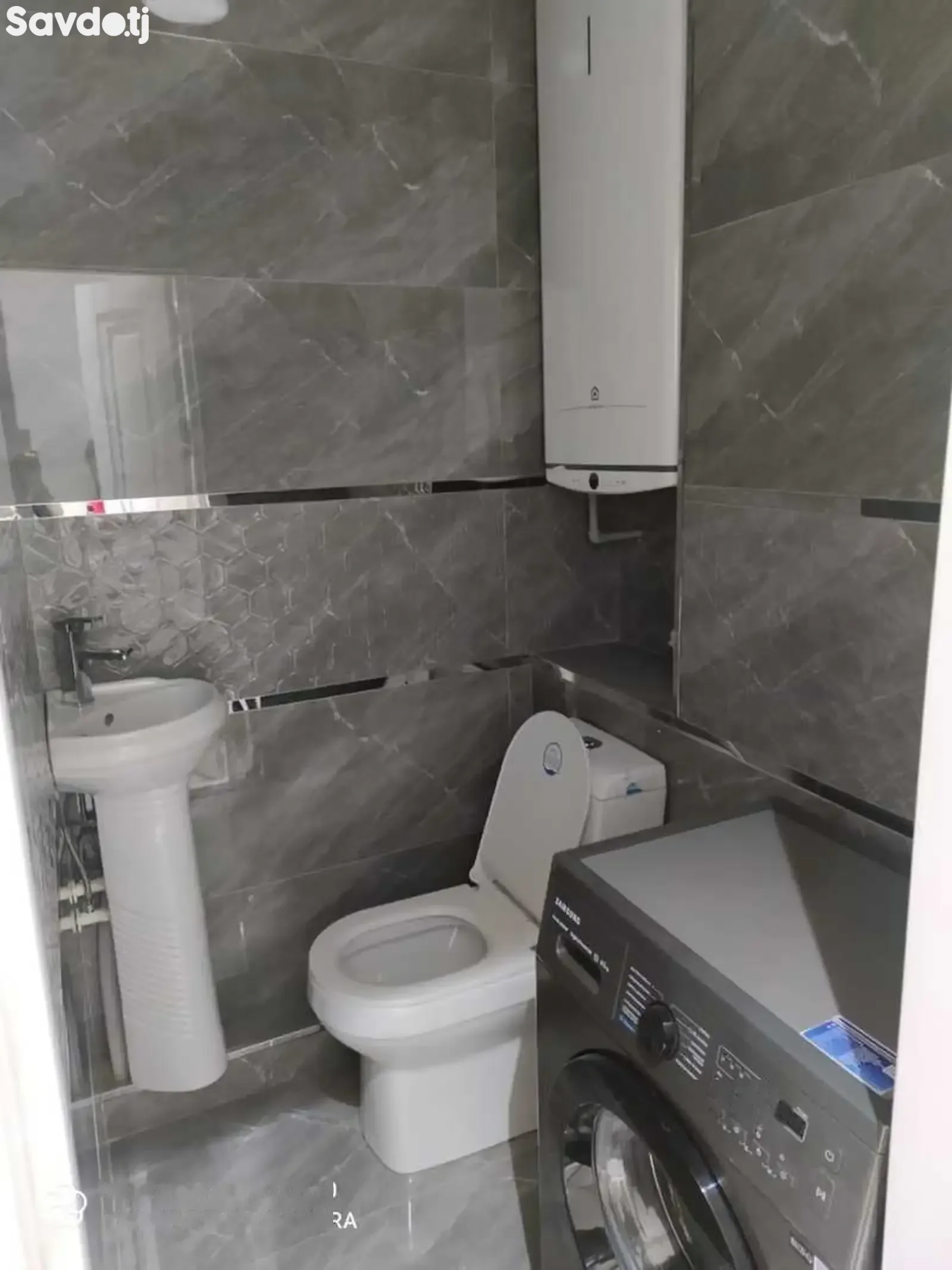 2-комн. квартира, 8 этаж, 60м², И Сомонӣ, Водонасос, Диёр