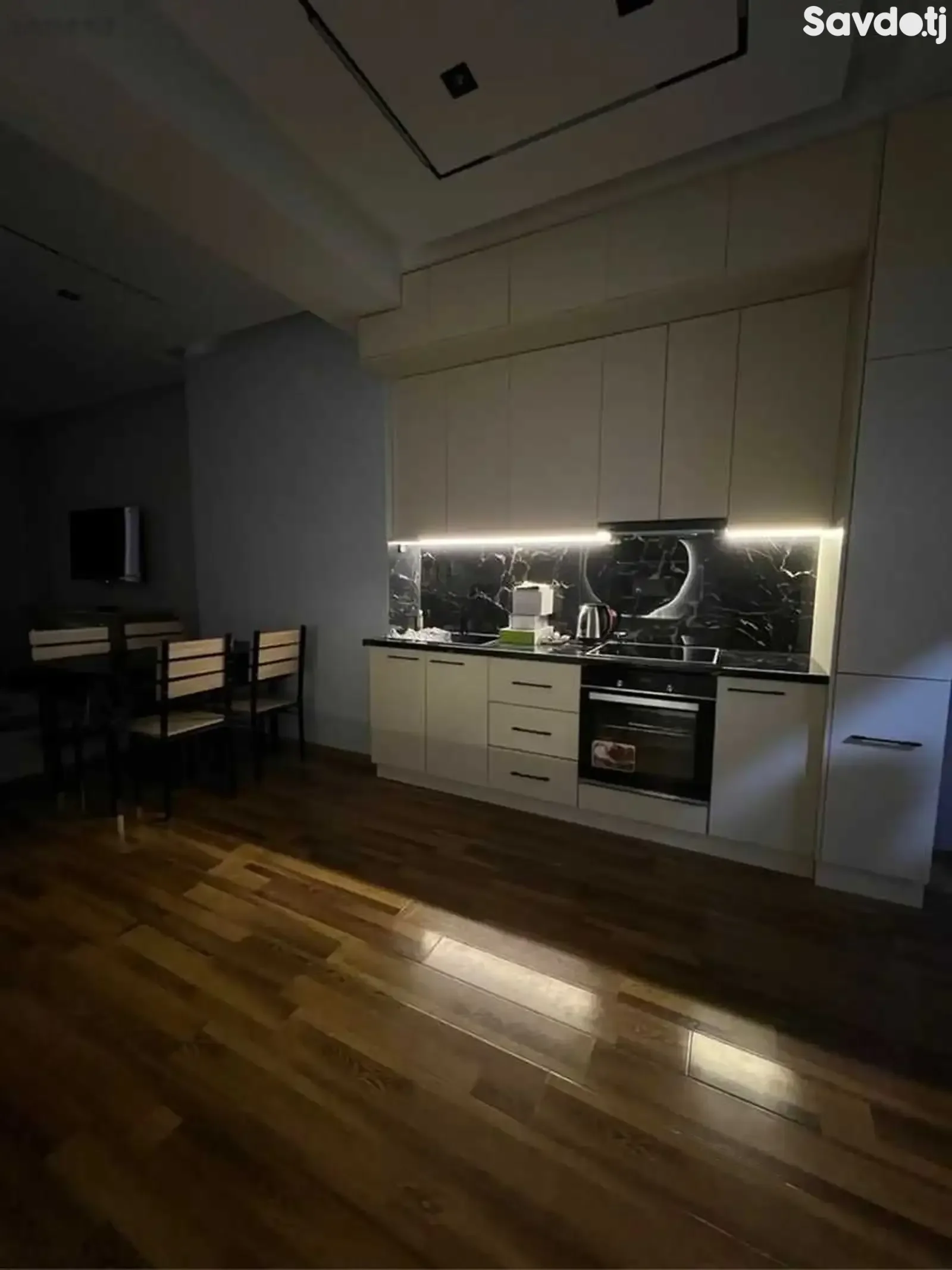1-комн. квартира, 18 этаж, 52 м², Айни, ру ба руи Хилтон