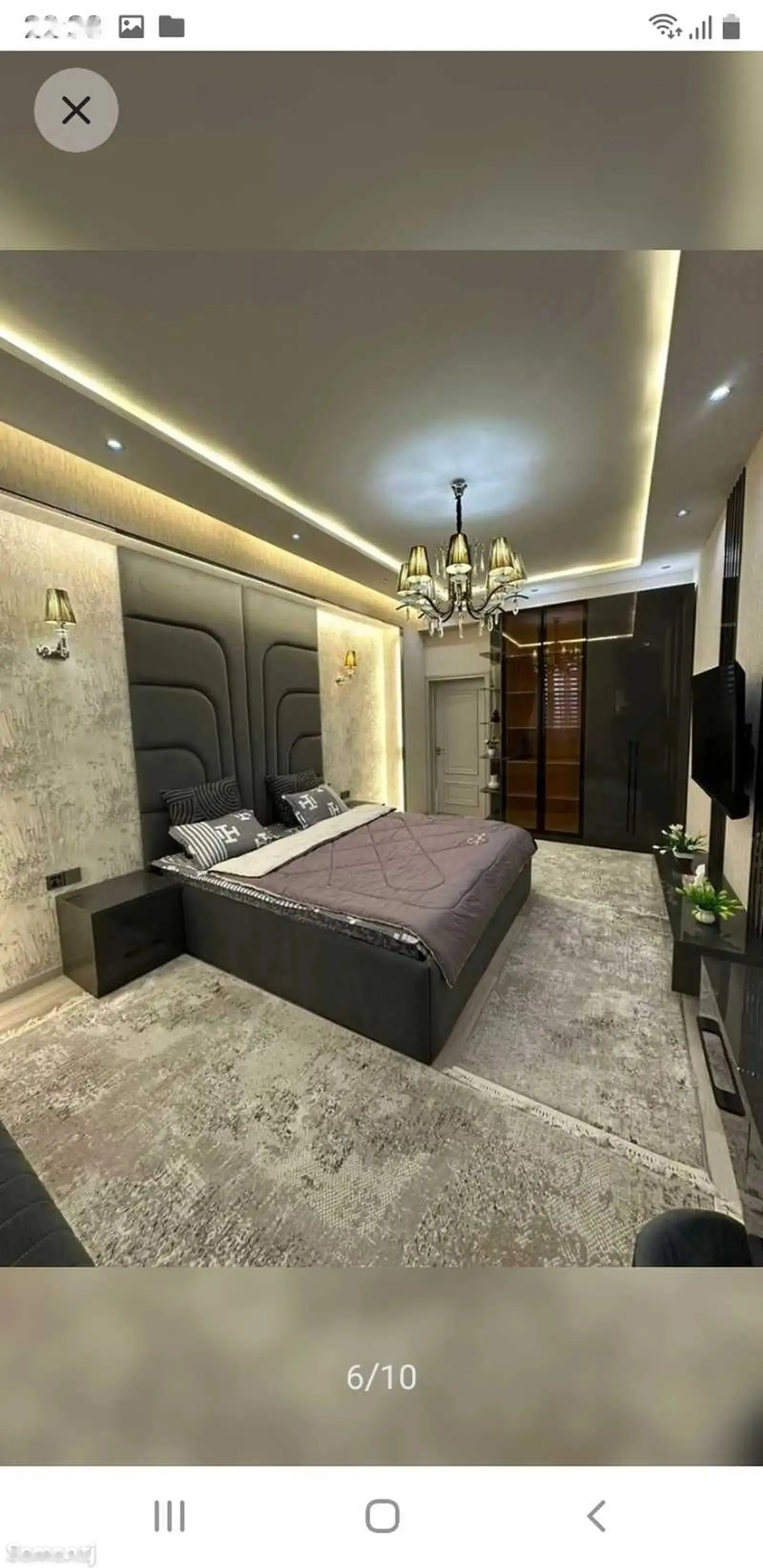 3-комн. квартира, 11 этаж, 110м², голубой экран