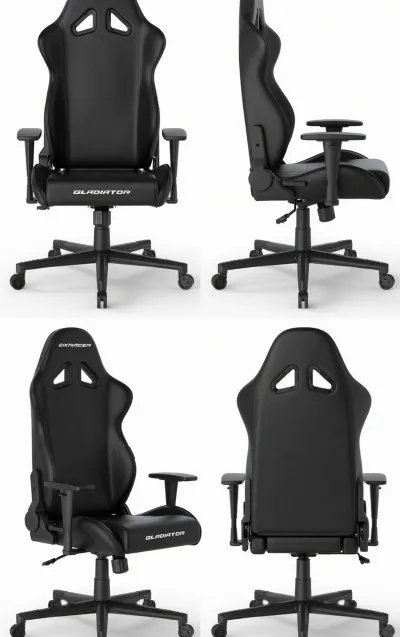 Игровое кресло DXRacer Gladiator G Series Black