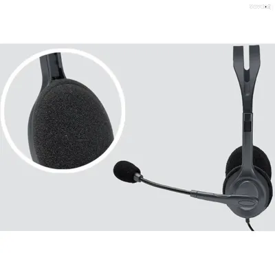 Гарнитура Logitech H111 Stereo Headset с шумоподавлением 3.5 мм Black