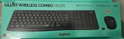 Комплект мышь + клавиатура беспроводная МК295, чёрный Logitech