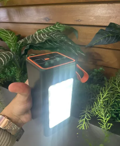 Внешний аккумулятор с фонарикам Powerbank Mars 50000 mah