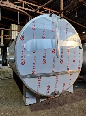 Бочка из нержавеющей стали 5000л.