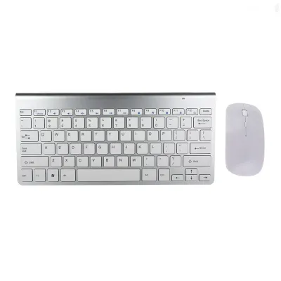Беспроводная клавиатура Slim Multimedia Keyboard серебристый