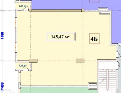 2-комн. квартира, 11 этаж, 145 м², Улица Абдулкосима Лохути 8/6, Зелёный базар, Шохмансур