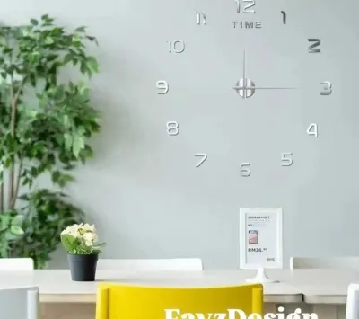 3D часы настенные