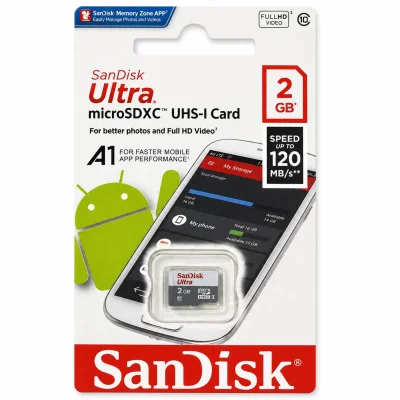 Карта памяти 8Gb MicroSDXC SanDisk Ultra