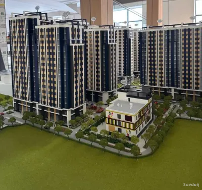 2-комн. квартира, 13 этаж, 71 м², Шохмансур