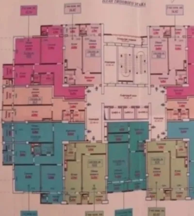 2-комн. квартира, 12 этаж, 63 м², Шохмансур
