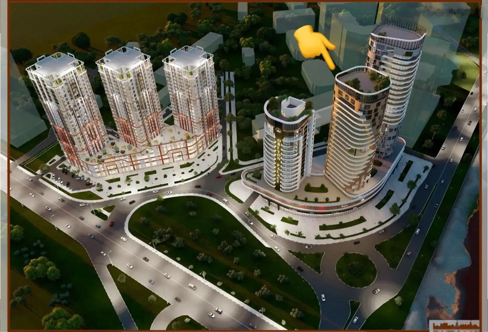 3-комн. квартира, 16 этаж, 170 м², Ресторан Сим-Сим