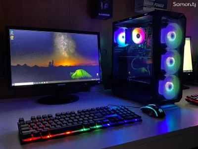 Игровой компьютер core i7 3770/GTX 760 2GB/RAM 16GB/SSD 256GB/HDD 1TB