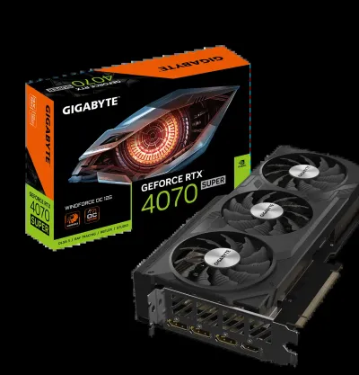 Видеокарта GeForce RTX 4070 SUPER WINDFORCE OC 12G