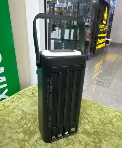 Внешний аккумулятор с фонариком Mars Powerbank 30000 mah