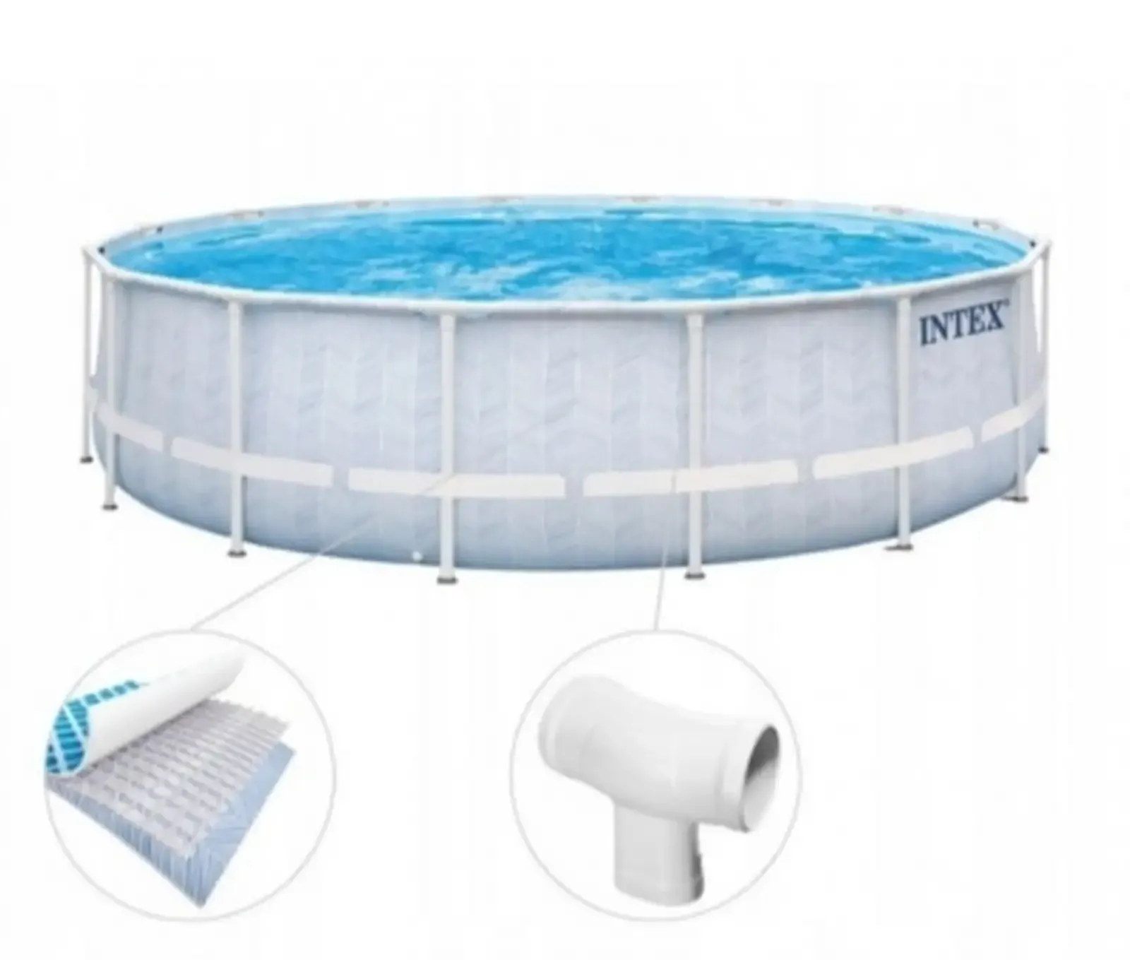 Каркасный бассейн 488х122см Intex Prism Frame