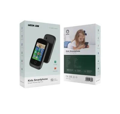 Детский смартфон Green Lion Kids Smartphone Small Phone Big Fun черный