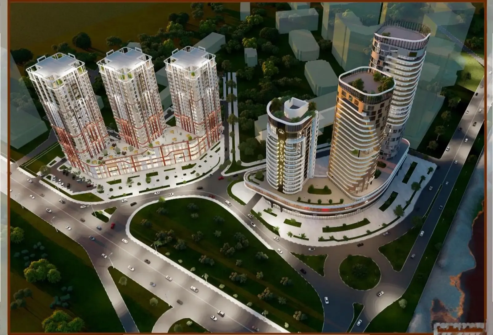 3-комн. квартира, 16 этаж, 170 м², Ресторан Сим-Сим