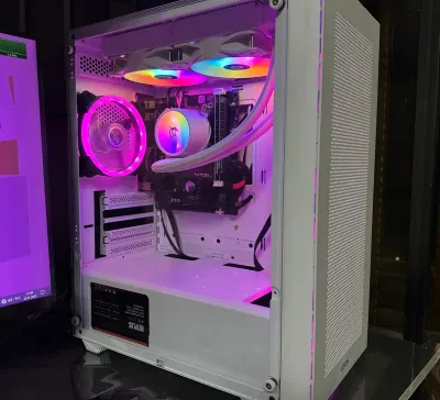 Персональный компьютер Core I7 3770S / OZU 16G / NVMe 128G / HDD 500G / 24 DAHUA