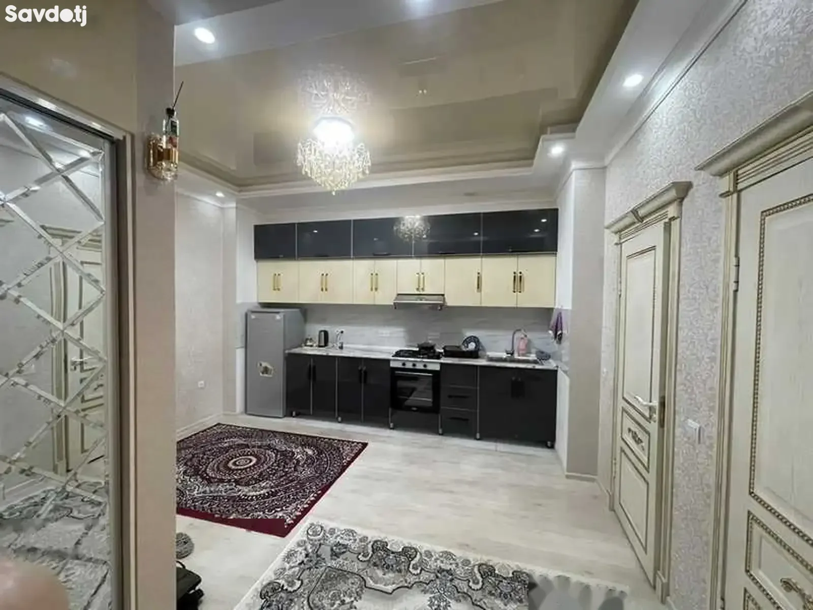 2-комн. квартира, 18 этаж, 71м², И.Сомонӣ дом печат