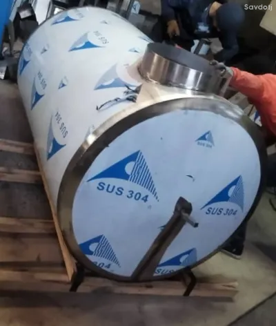 Бочка из нержавеющей стали 750л