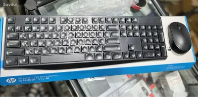 Клавиатура HP Wireless Black Combo