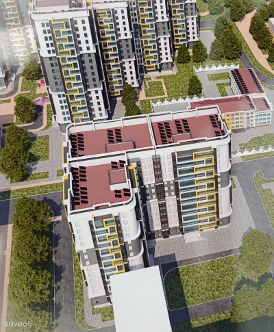 3-комн. квартира, 13 этаж, 99 м², Зарафшон
