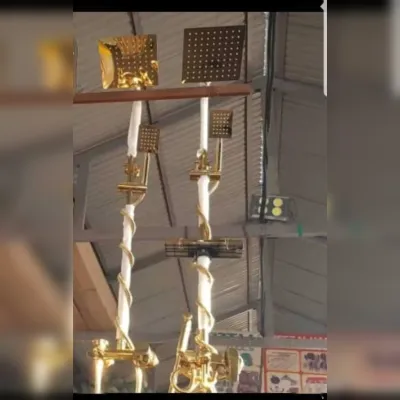 Душевой со стойкой