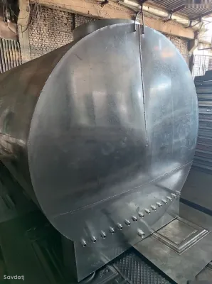 Бочка оцинкованная 10000л