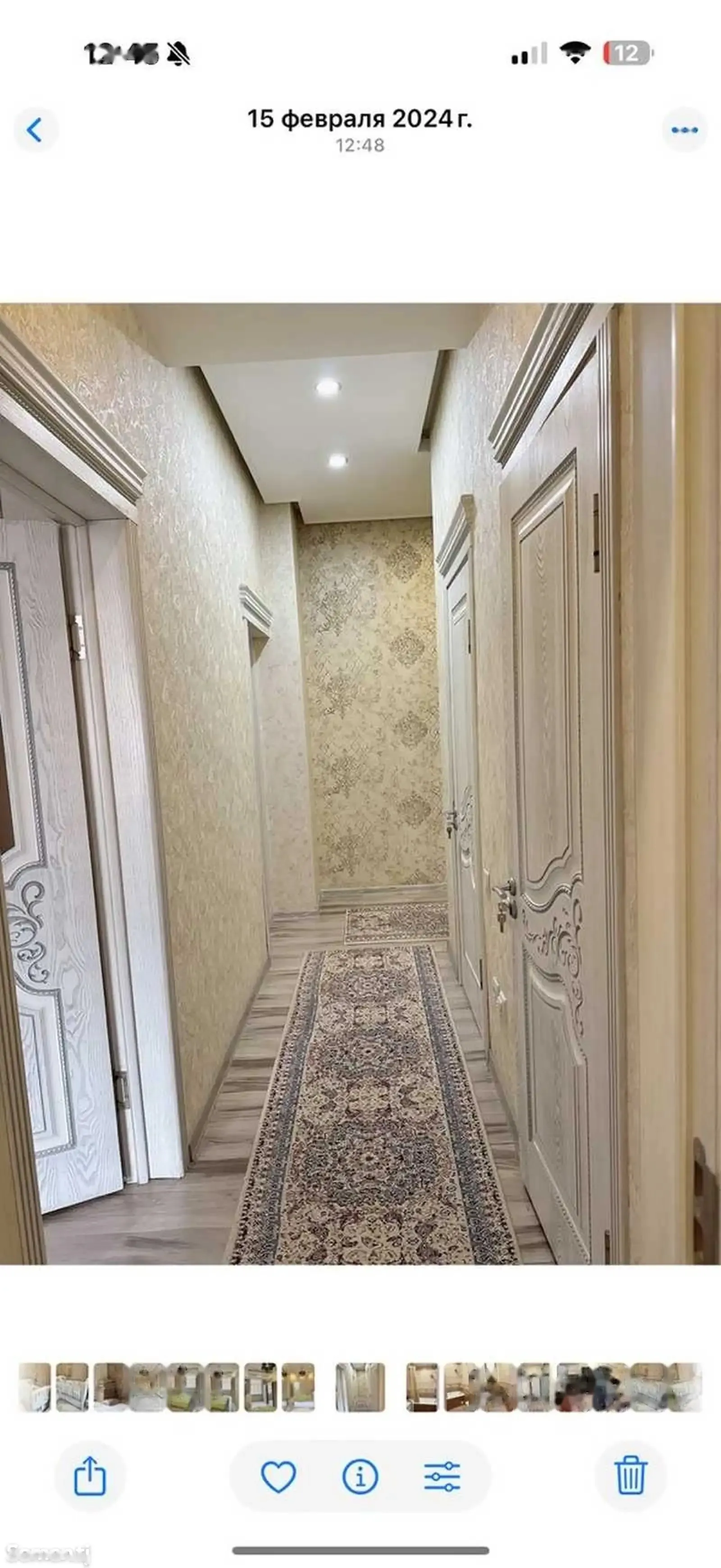 2-комн. квартира, 5 этаж, 80м², 91мкр, кафе суман