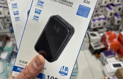 Hoco Внешний аккумулятор Универсальный Доп. Аккумулятор 10000mAh, Q30, 1 USB-A 2