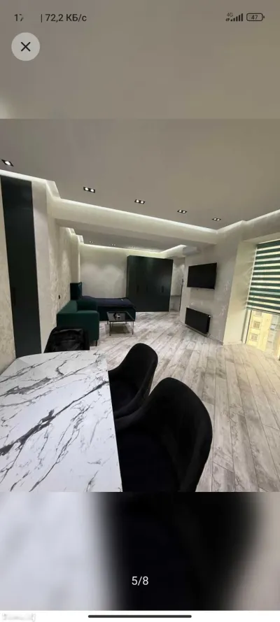 1-комн. квартира, 9 этаж, 43 м², шохмансур