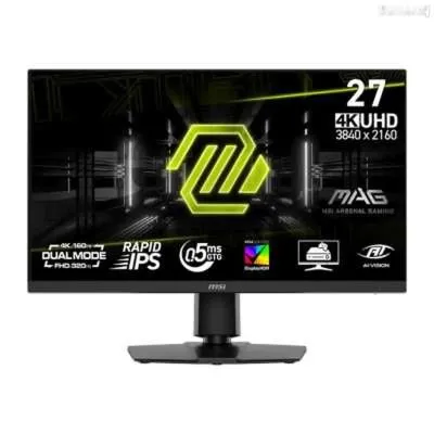 Монитор MSI MAG 272URDF E16 поддержку Dual-Mode UHD 4K 160Hz и FHD 320Hz