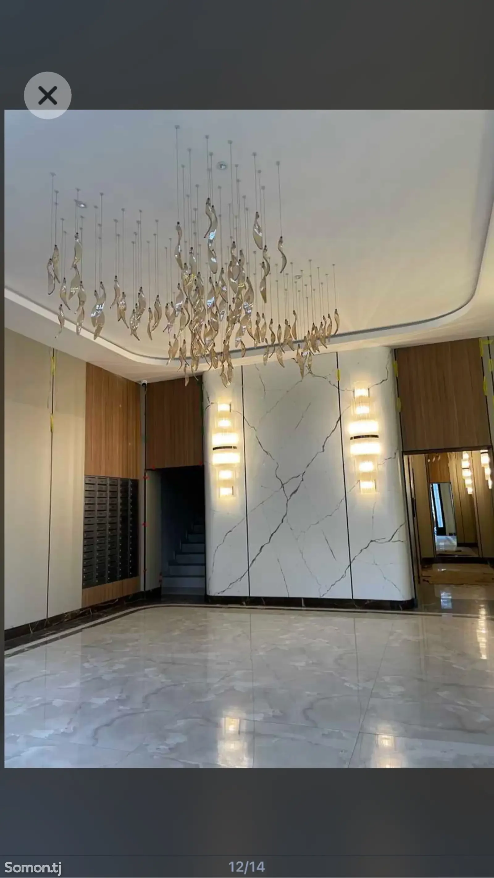 2-комн. квартира, 12 этаж, 70м², Шохмансур
