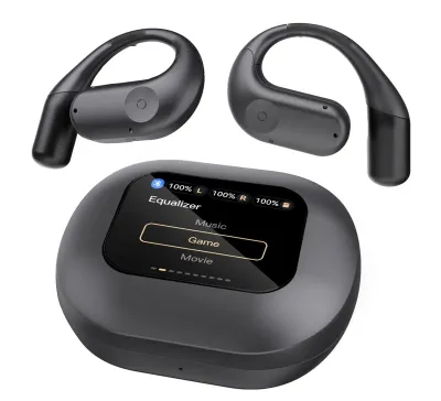 Беспроводные наушники Powerology Open-Ear Air Conduction ENC TWS