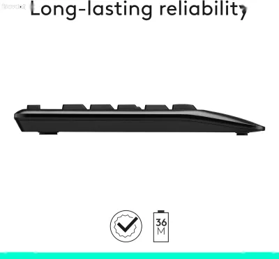 Комплект Logitech MK345 беспроводная клавиатура и мышь Black