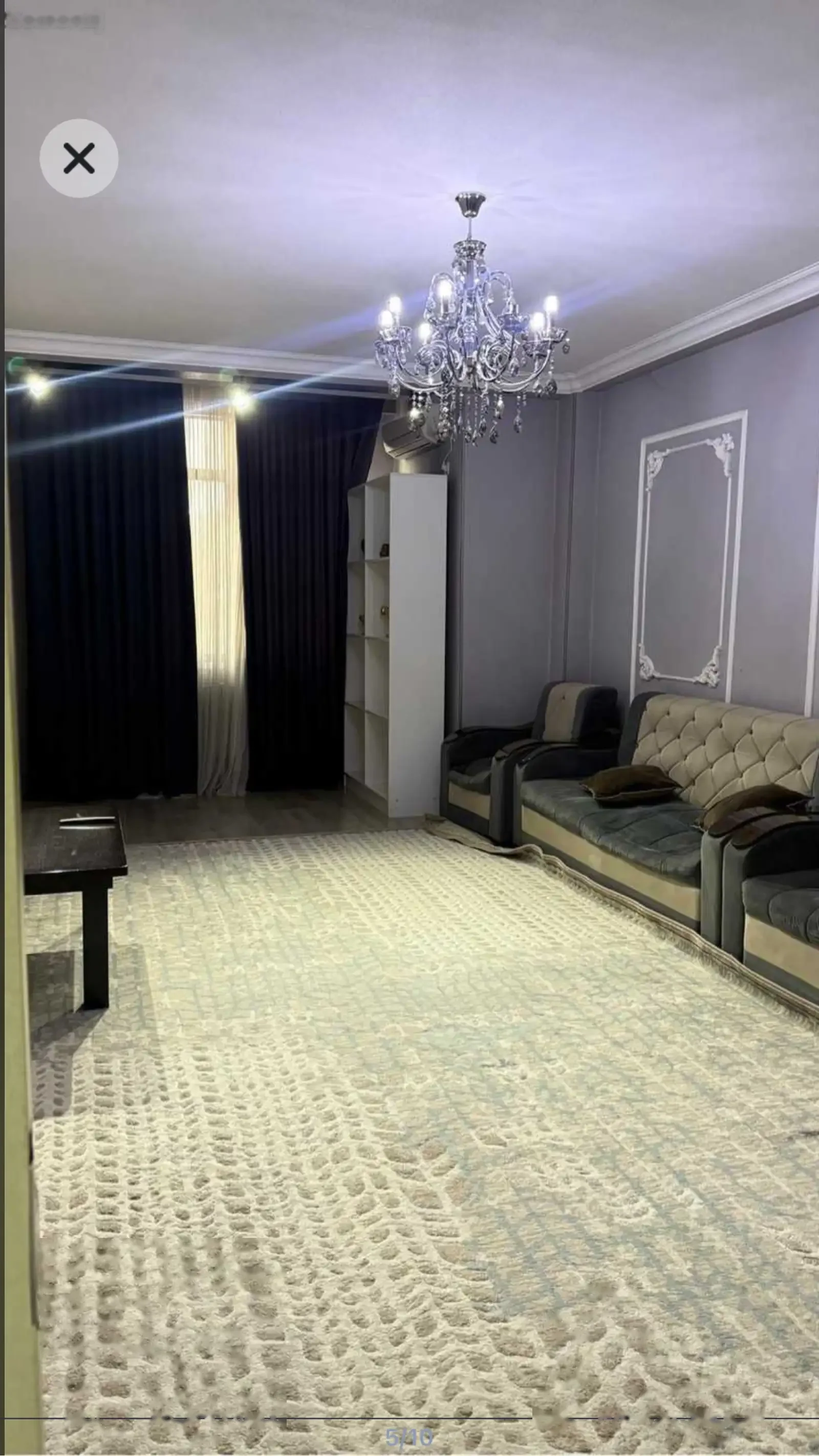 2-комн. квартира, 4 этаж, 78м², Чордома
