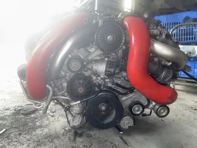 Мотор двигатель на Mercedes-Benz 222 m157 5.5 на заказ