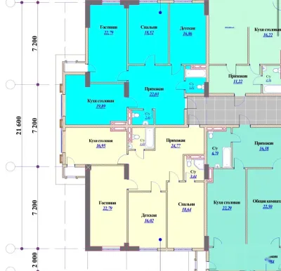 3-комн. квартира, 9 этаж, 106 м², Шохмансур