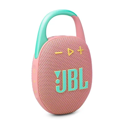 Портативная колонка JBL Clip5, розовый