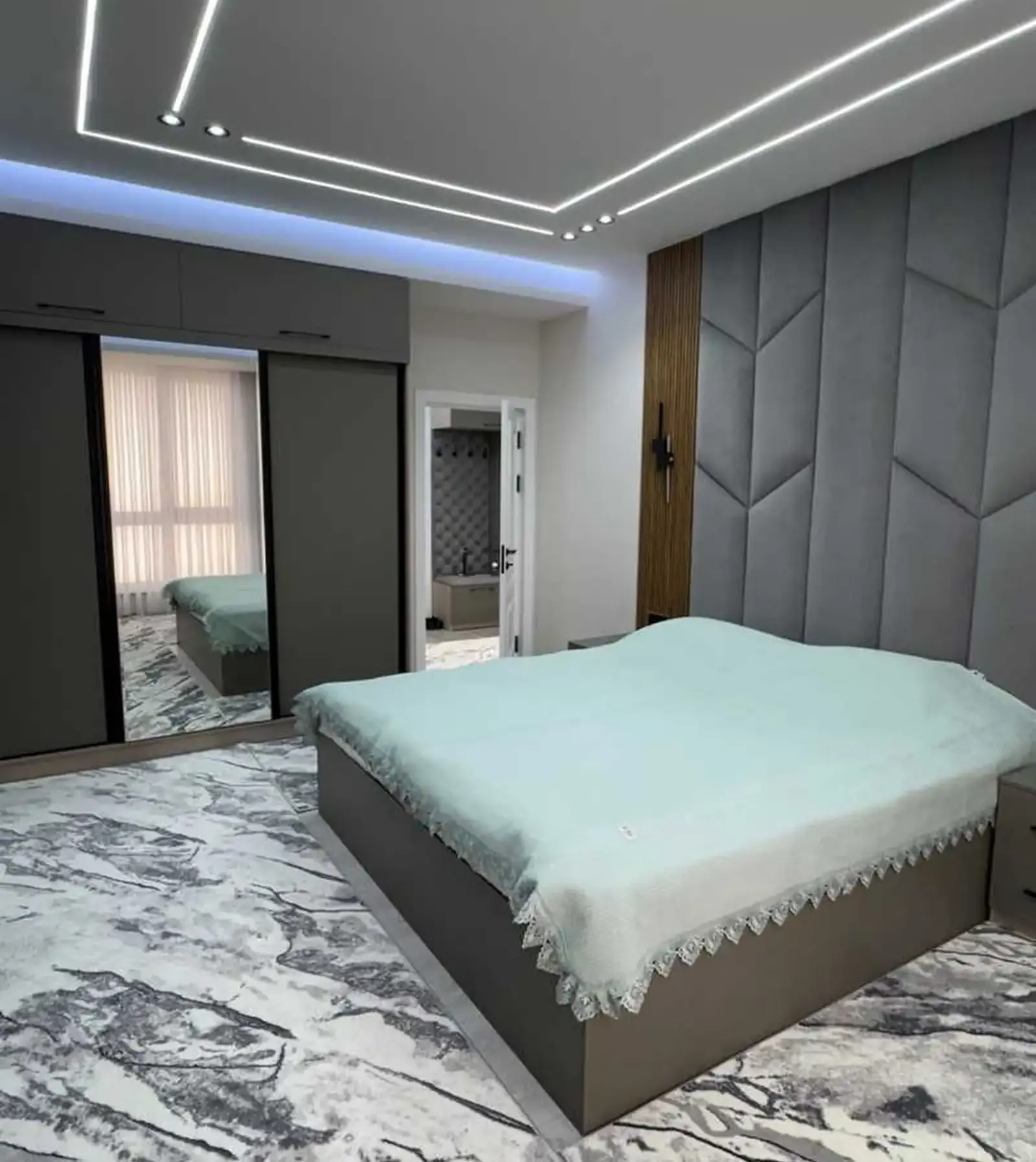 1-комн. квартира, 4 этаж, 56 м², Бӯстон сити Садбарг чулочка