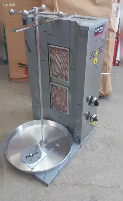 Газовая печь для приготовления шаурмы