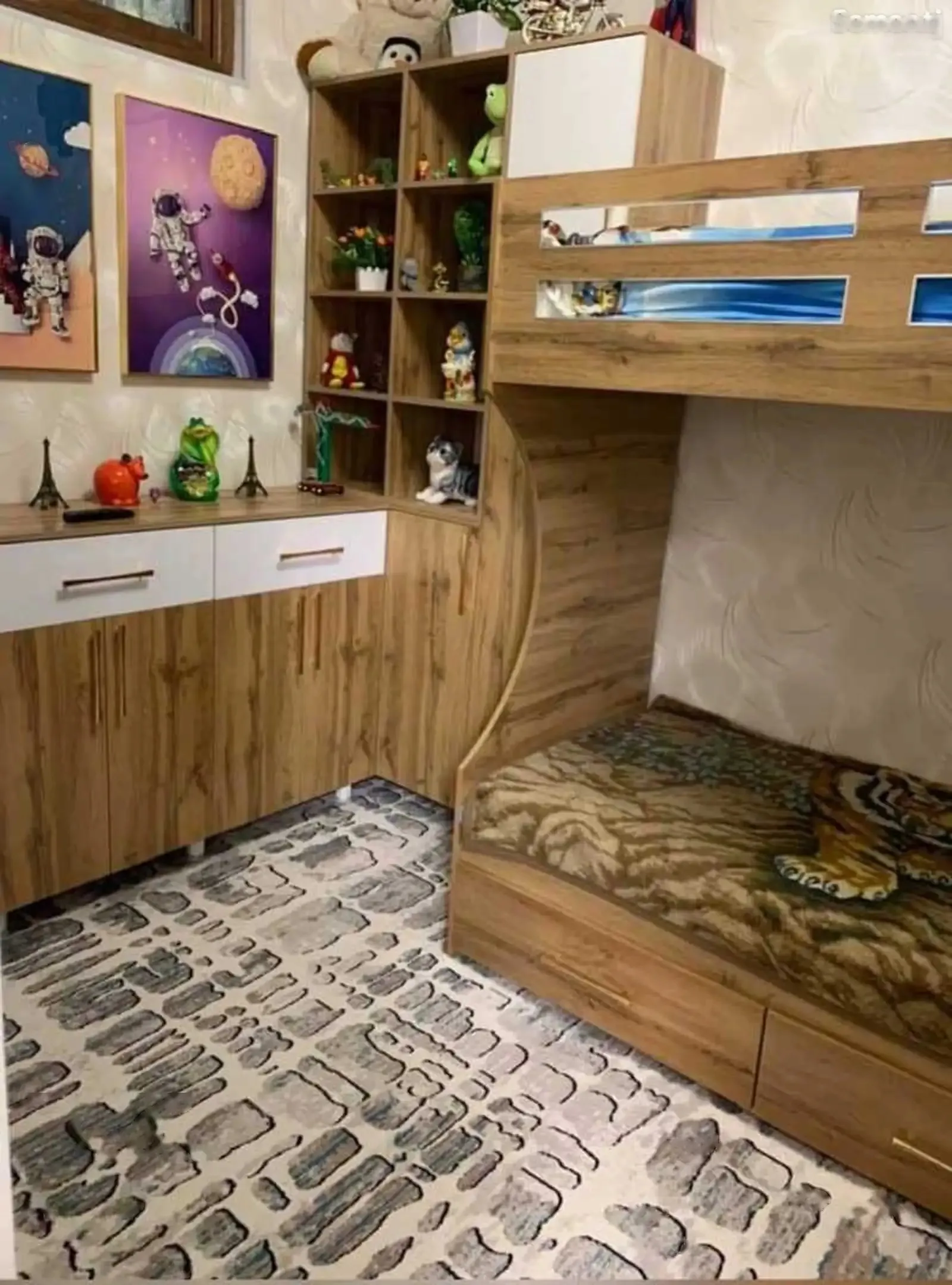 3-комн. квартира, 9 этаж, 72м², Мехргон