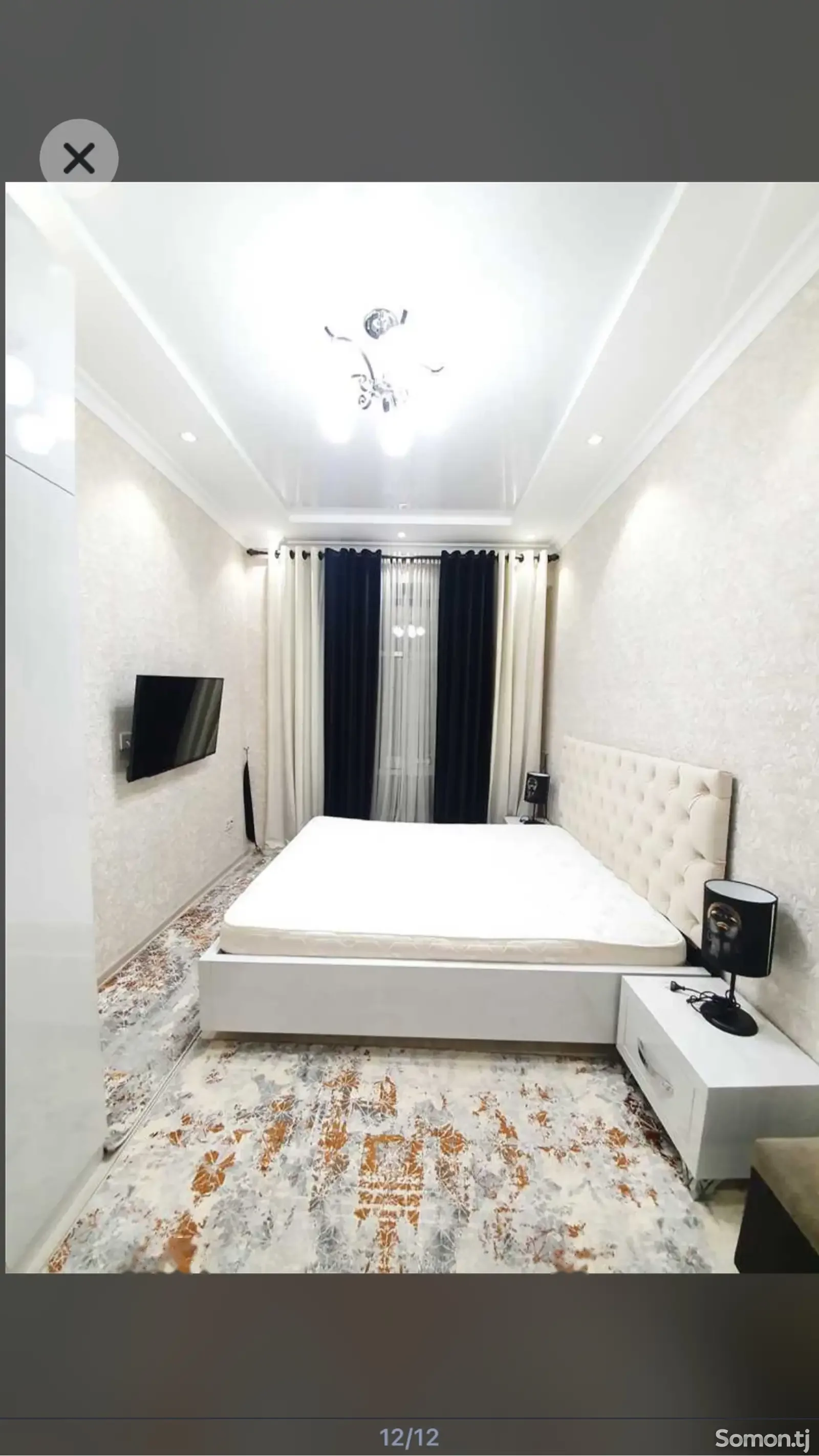3-комн. квартира, 12 этаж, 90м², Созидания Шохмансур
