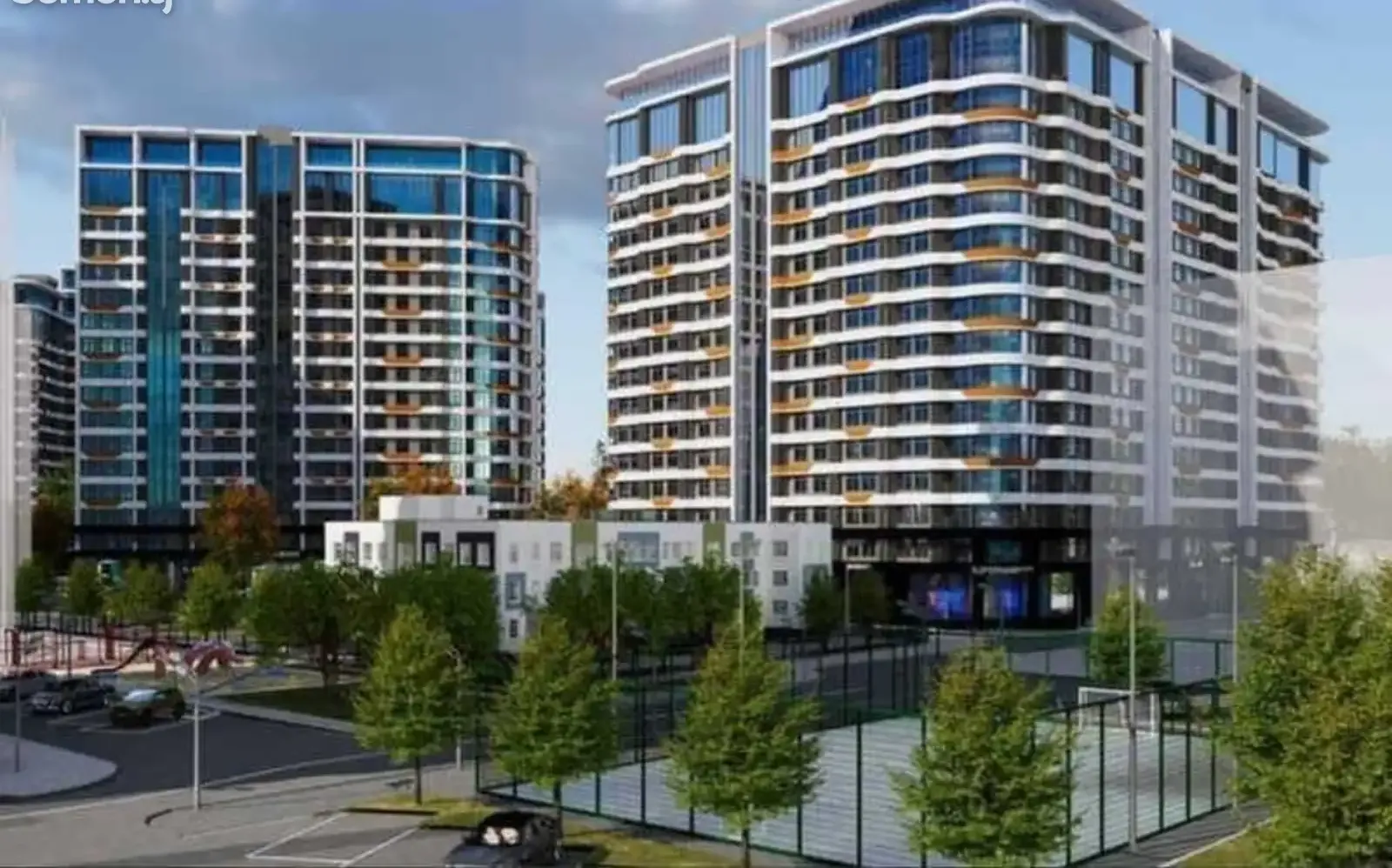 2-комн. квартира, 4 этаж, 72 м², И Сомони