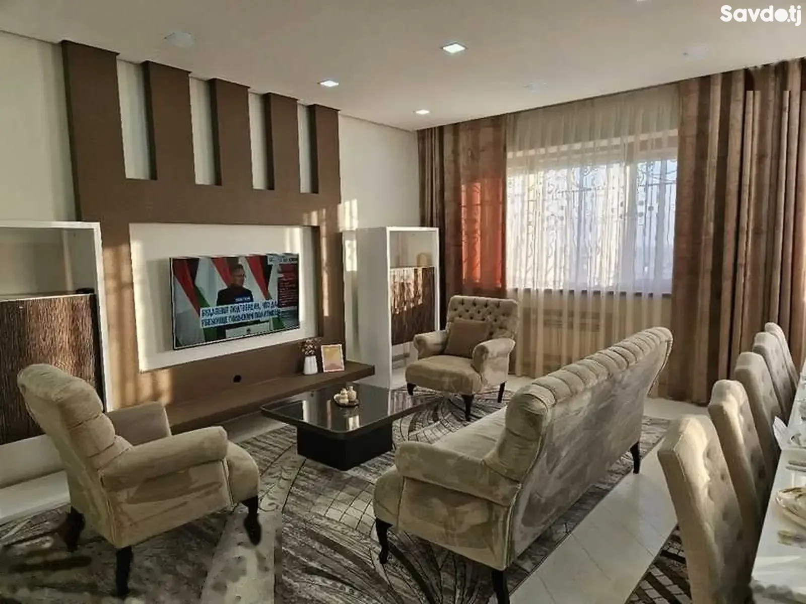 5-комн. квартира, 4 этаж, 240м², И Сомони, Бухоро Палас