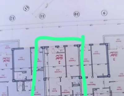 2-комн. квартира, 17 этаж, 82 м², Исмоили сомони