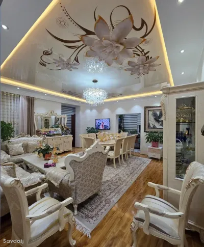 3-к квартира, 9 этаж, 130 м² м², Исмоили Сомони   Дом Бурак